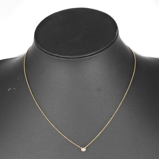 TIFFANY&Co. Necklace K18 Pink Gold gold Top width 0.2" By the yard Women Used Authentic