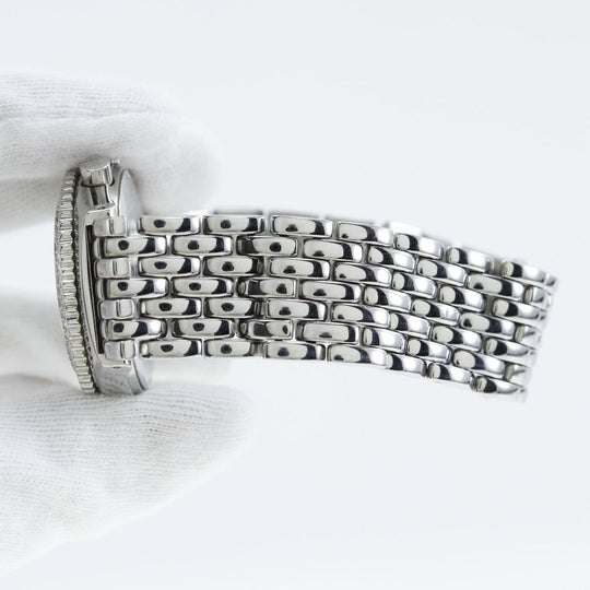 Folli Follie Watches Quartz WF6A049SV Stainless Steel, Rhinestone white bezel rhinestone White dial Women Used Authentic