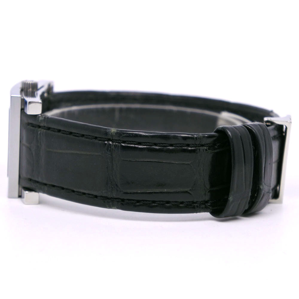 GUCCI Watches Quartz 7900L.1 Stainless Steel , Leather black black dial Women Used Authentic