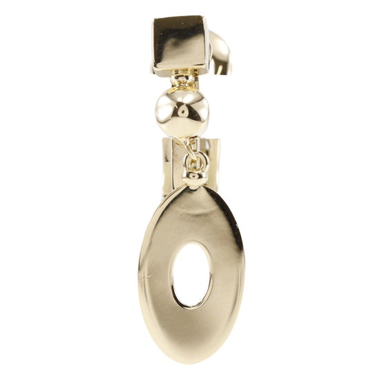 BVLGARI Earring K18 yellow gold gold * One side only unisex(Unisex) Used Authentic
