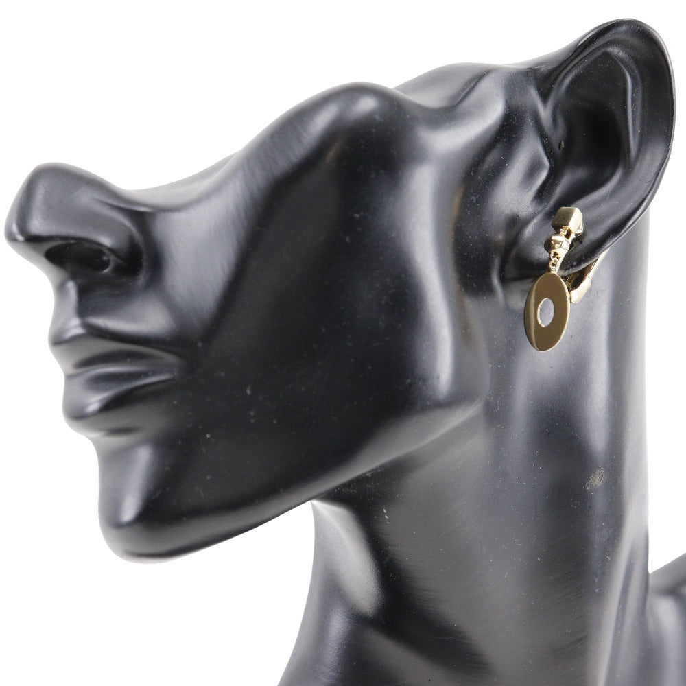 BVLGARI Earring K18 yellow gold gold * One side only unisex(Unisex) Used Authentic