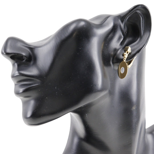 BVLGARI Earring K18 yellow gold gold * One side only unisex(Unisex) Used Authentic