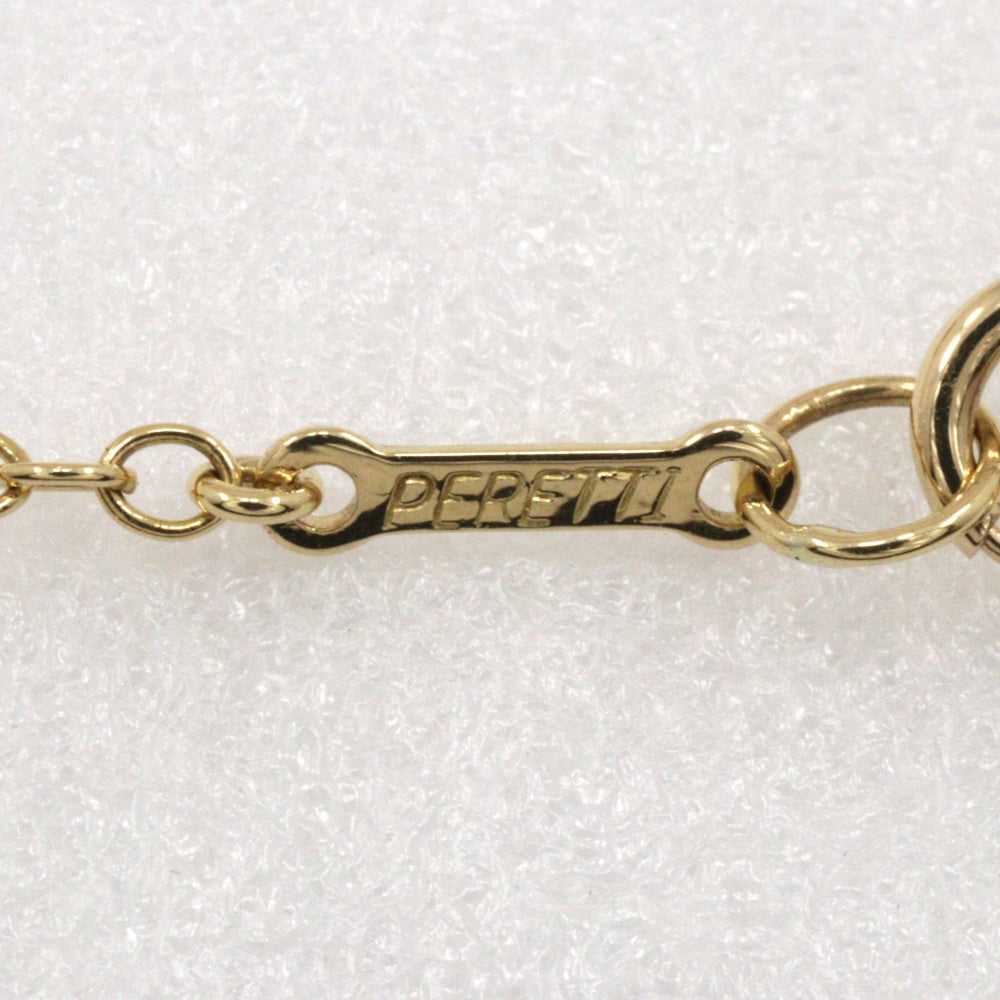 TIFFANY&Co. bracelet K18 yellow gold gold Elsa Peretti Teardrop 5P Women Used Authentic