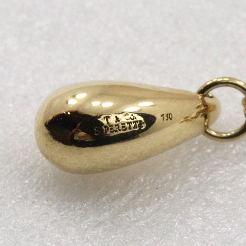TIFFANY&Co. bracelet K18 yellow gold gold Elsa Peretti Teardrop 5P Women Used Authentic