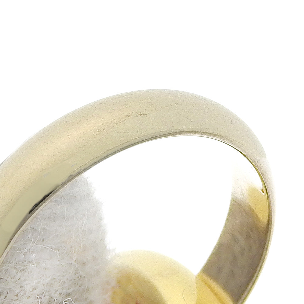 CARTIER Ring K18 yellow gold YG/PG/WG 3 stations Trinity Women 47 Used Authentic