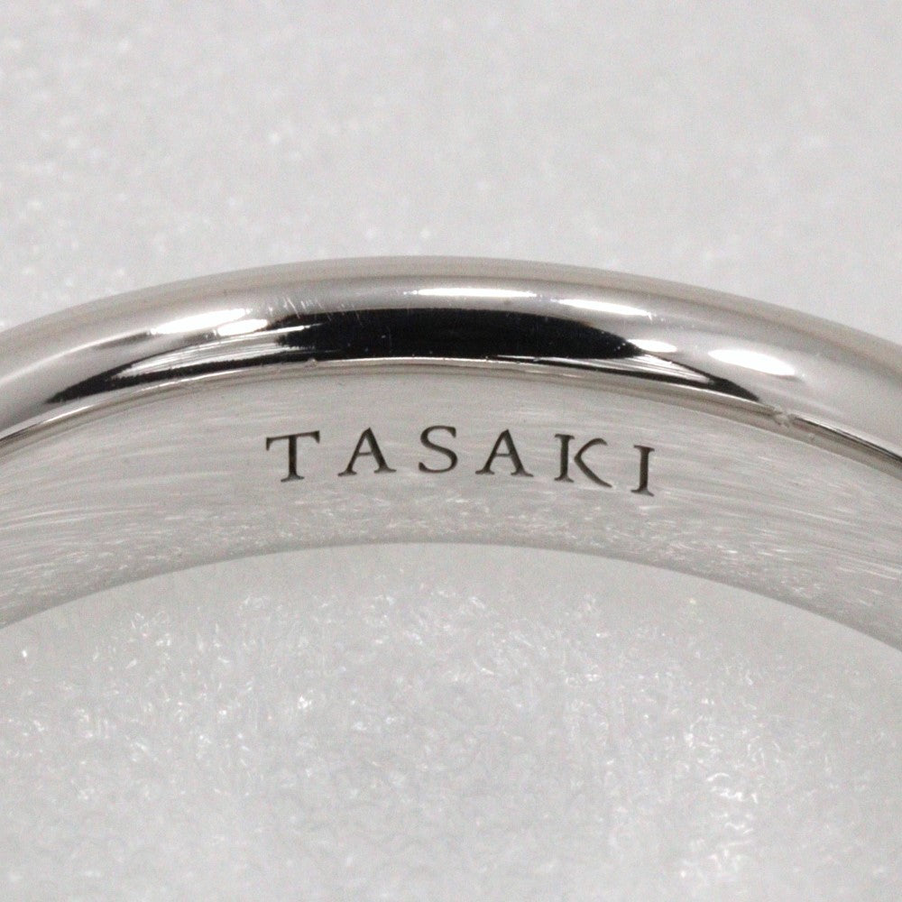 TASAKI Ring K18 White Gold, Pearl Silver Pearl Women Used Authentic