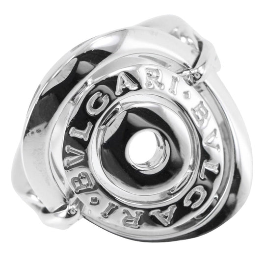 BVLGARI Ring K18 white gold Silver Astrare Women Used Authentic