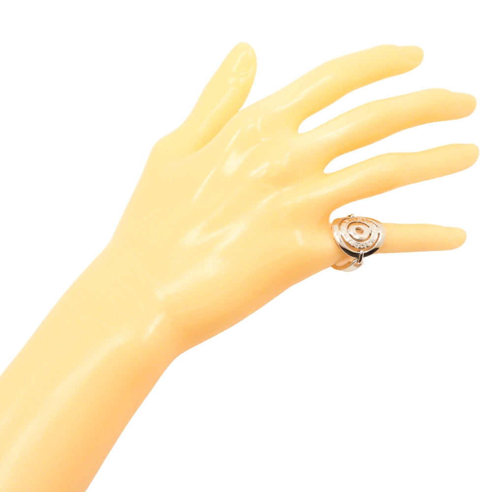 BVLGARI Ring K18 white gold Silver Astrare Women Used Authentic