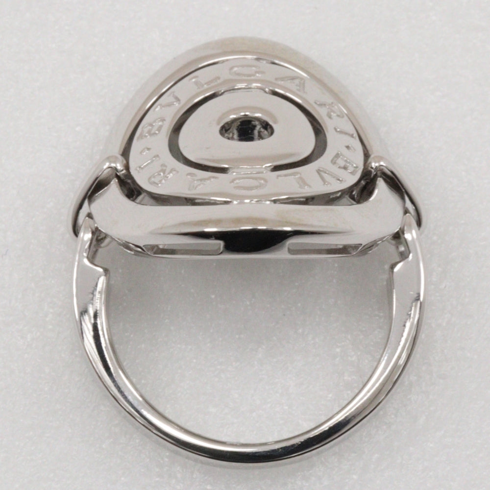 BVLGARI Ring K18 white gold Silver Astrare Women Used Authentic