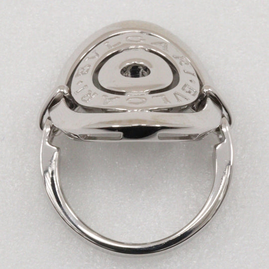 BVLGARI Ring K18 white gold Silver Astrare Women Used Authentic