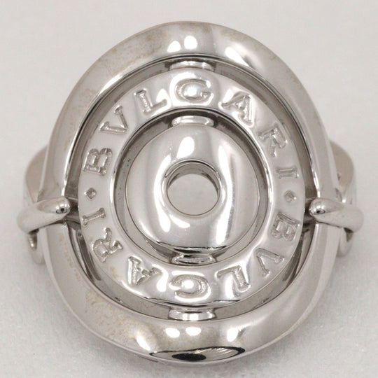 BVLGARI Ring K18 white gold Silver Astrare Women Used Authentic