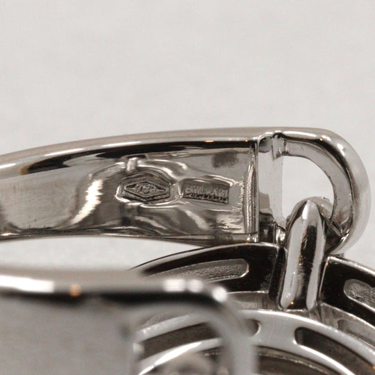 BVLGARI Ring K18 white gold Silver Astrare Women Used Authentic
