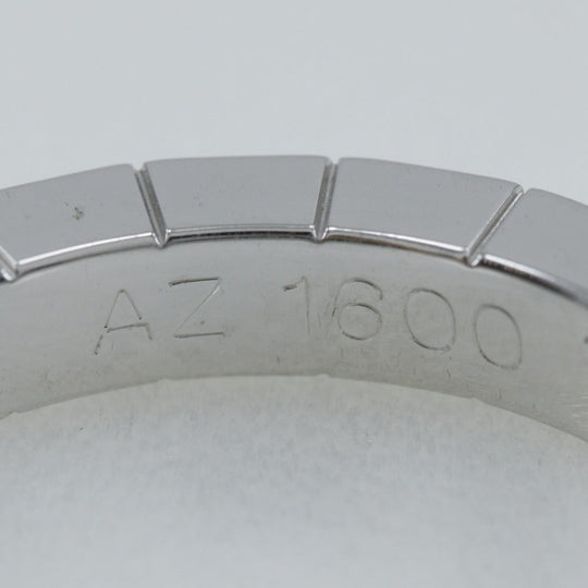 CARTIER Ring K18 white gold Silver Laniere Women 49 Used Authentic