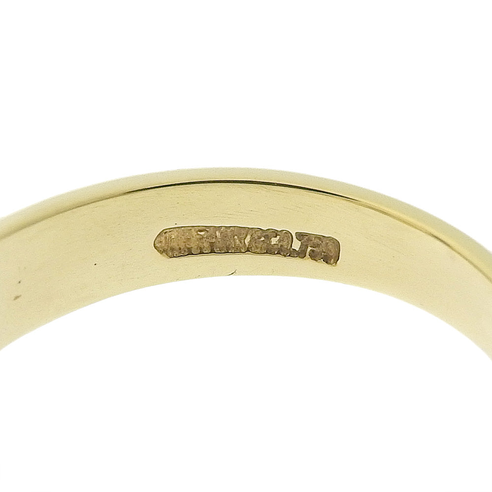 TIFFANY&Co. Ring K18 yellow gold gold Triple heart Women Used Authentic