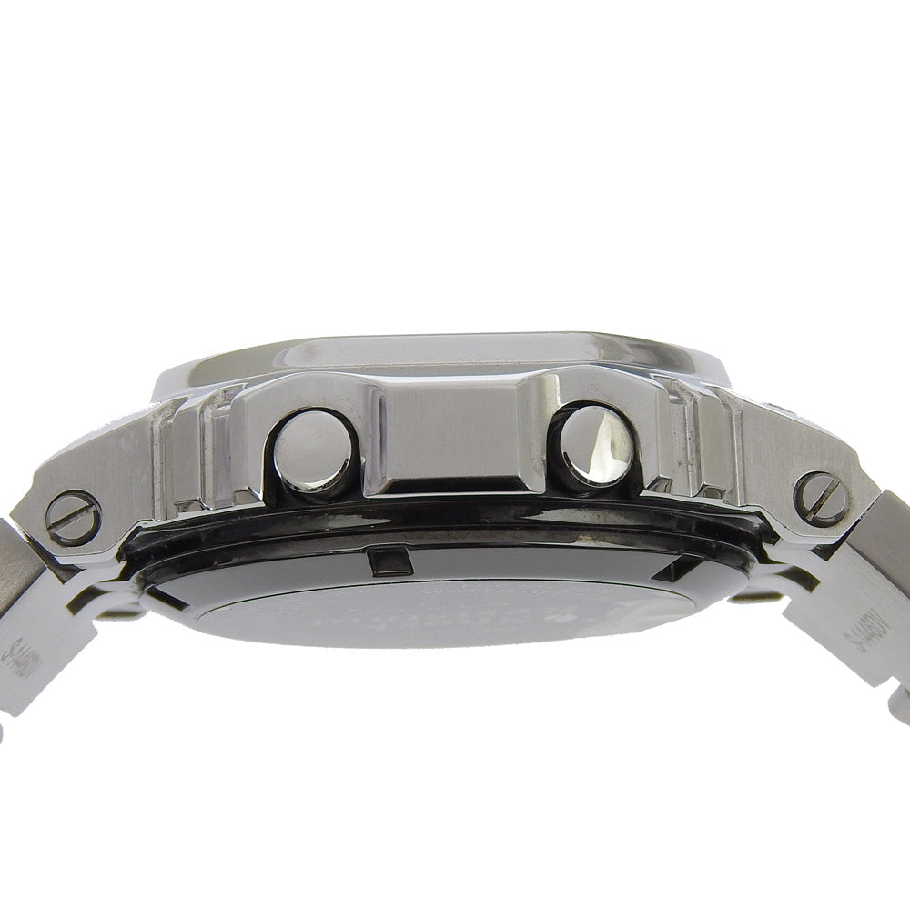CASIO Watches Solar Powered Radio Watch GMW-B5000D-1JF Stainless Steel Silver Full metal G shock black dial