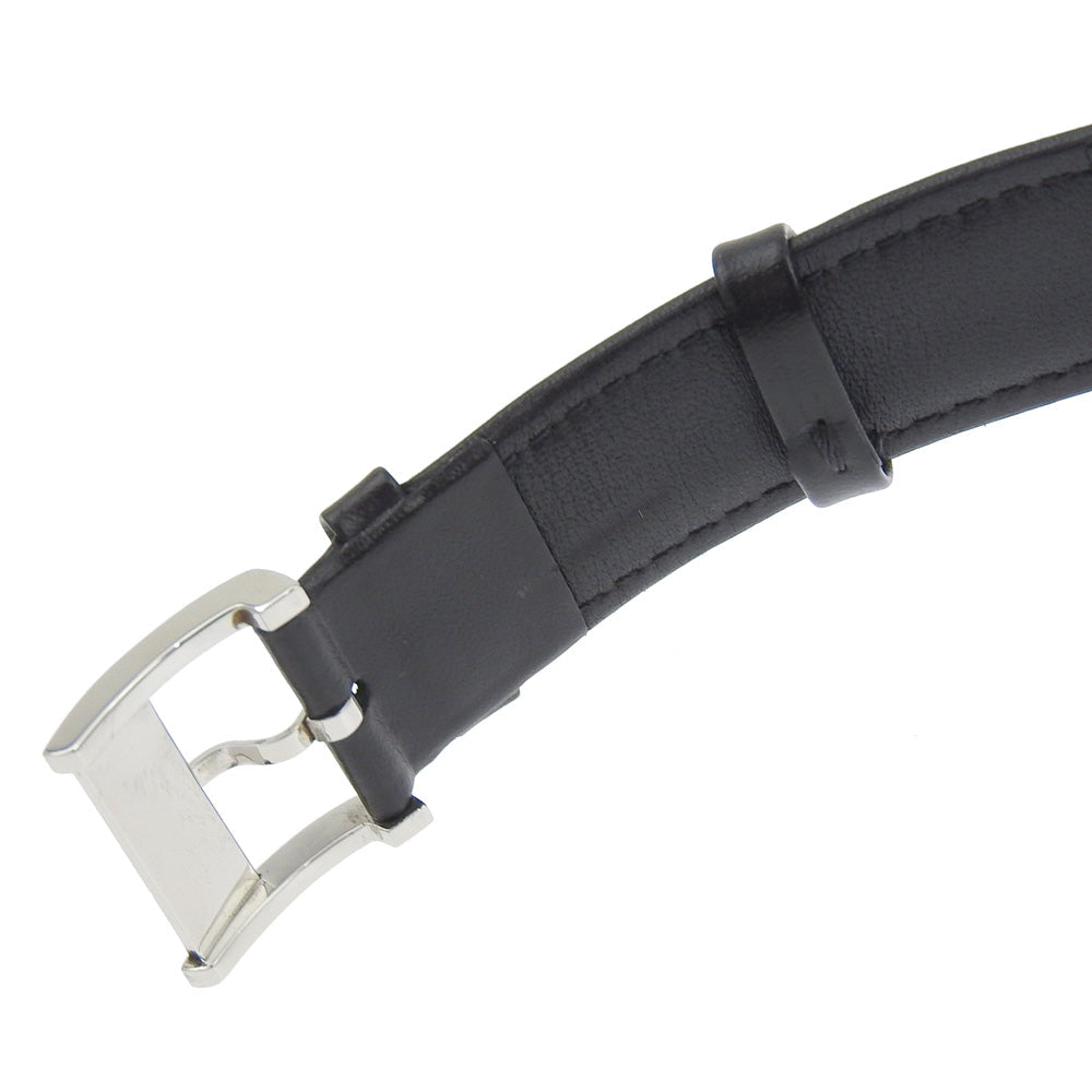BURBERRY Watches Quartz BU1361 Stainless Steel , Embossed Leather Silver Heritage Silver dial