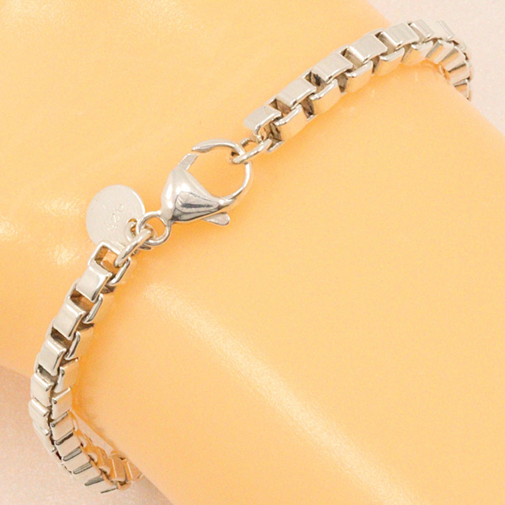 TIFFANY&Co. bracelet Silver925 Silver Venetian Women Used Authentic