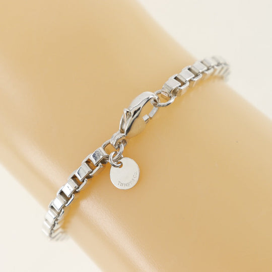 TIFFANY&Co. bracelet Silver925 Silver Venetian Women Used Authentic