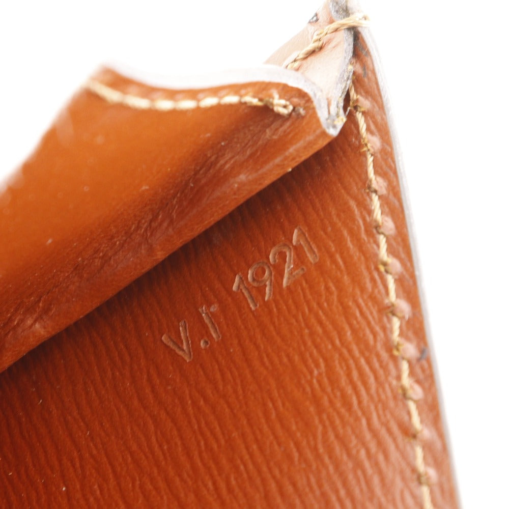LOUIS VUITTON Shoulder Bag M52563 Epi Leather Brown 2-way clutch Prebourg Women Used Authentic
