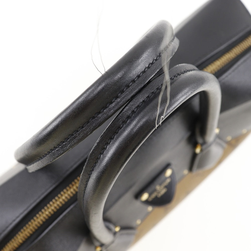 LOUIS VUITTON Handbag M43595 Monogram reverse Black / Brown Citymar Women Used Authentic