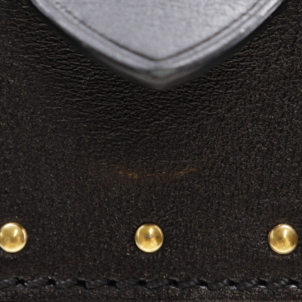 LOUIS VUITTON Handbag M43595 Monogram reverse Black / Brown Citymar Women Used Authentic