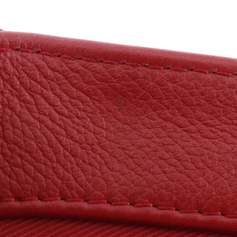 LOUIS VUITTON Shoulder Bag M51202 Calfskin Red 2WAY Rock Me BB Women Used Authentic