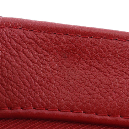 LOUIS VUITTON Shoulder Bag M51202 Calfskin Red 2WAY Rock Me BB Women Used Authentic