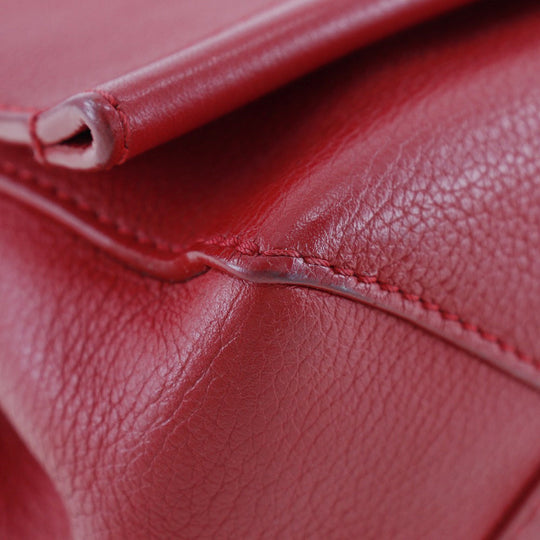 LOUIS VUITTON Shoulder Bag M51202 Calfskin Red 2WAY Rock Me BB Women Used Authentic