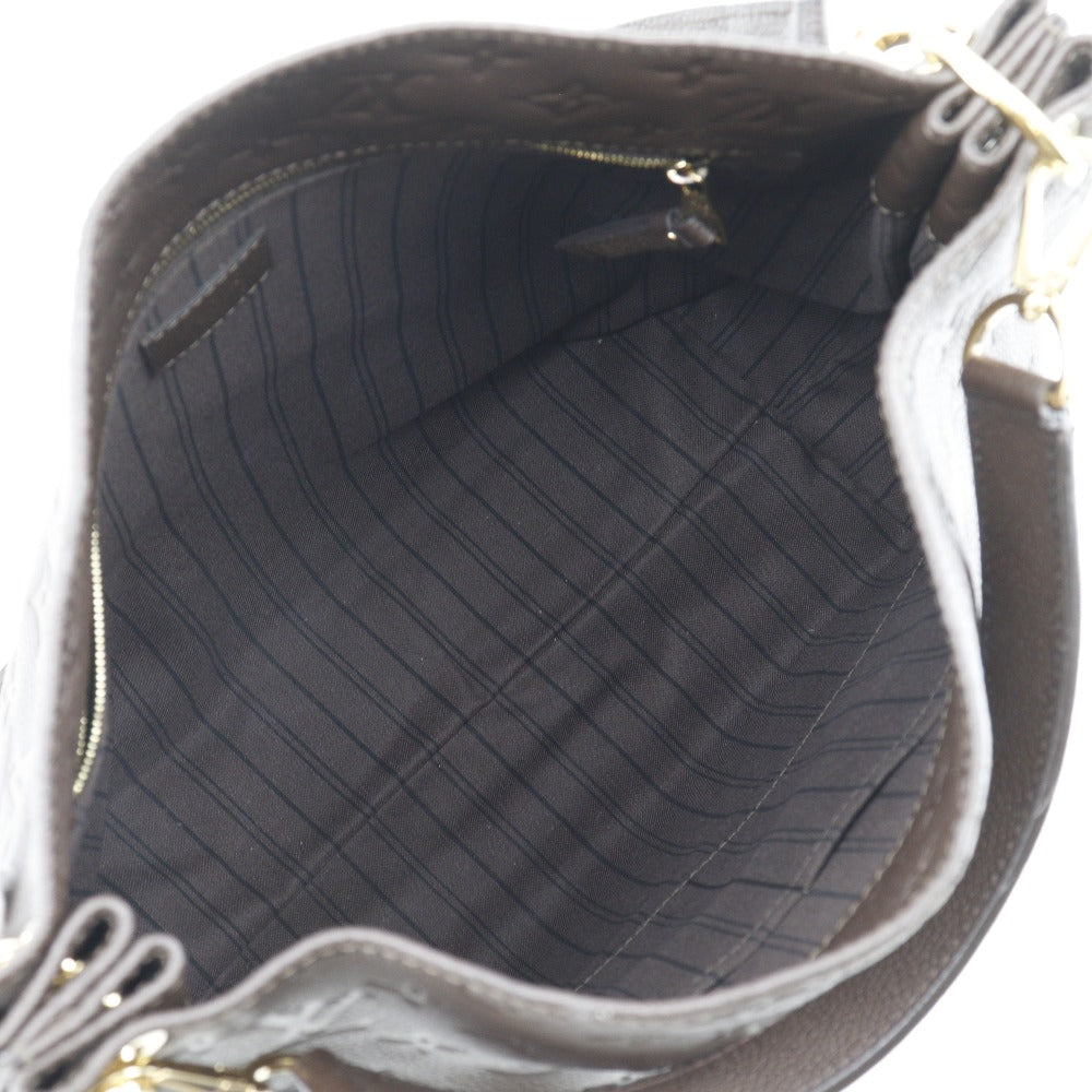 LOUIS VUITTON Shoulder Bag M40809 Monogram Ann Platt Brown 2WAY Metis Women Used Authentic