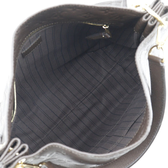 LOUIS VUITTON Shoulder Bag M40809 Monogram Ann Platt Brown 2WAY Metis Women Used Authentic