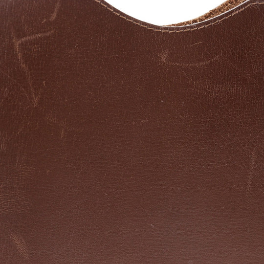 HERMES Shoulder Bag Calfskin Brown Omenitu Women(Unisex) Used Authentic