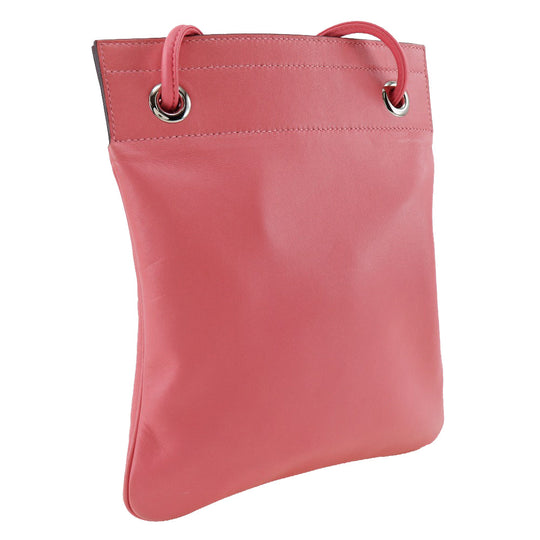 HERMES Shoulder Bag Calfskin pink Aline Mini Women Used Authentic