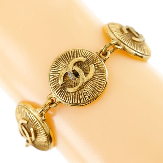 CHANEL bracelet Plated Gold gold vintage 31 RUE CAMBON COCO Mark Women Used Authentic