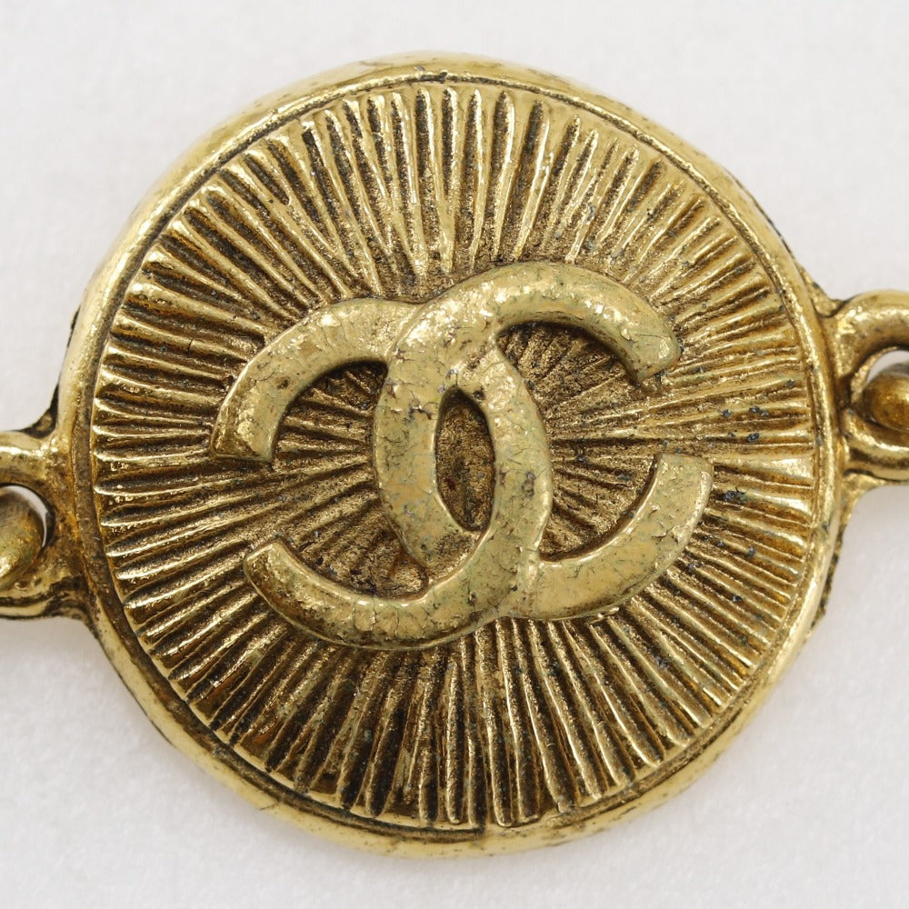 CHANEL bracelet Plated Gold gold vintage 31 RUE CAMBON COCO Mark Women Used Authentic