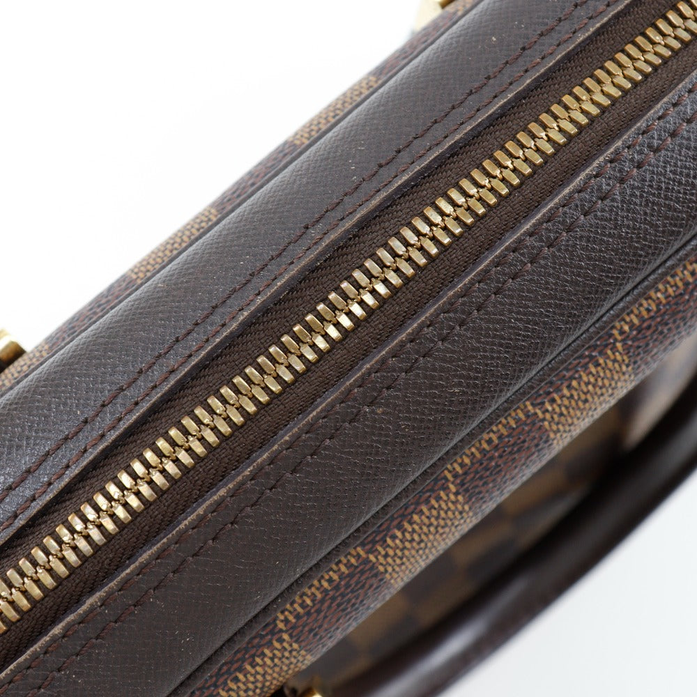 LOUIS VUITTON Handbag N51155 Damier canvas Brown Triana Women Used Authentic