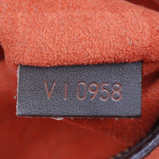 LOUIS VUITTON Handbag N51155 Damier canvas Brown Triana Women Used Authentic