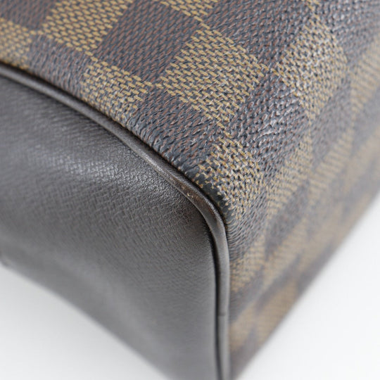 LOUIS VUITTON Handbag N51155 Damier canvas Brown Triana Women Used Authentic