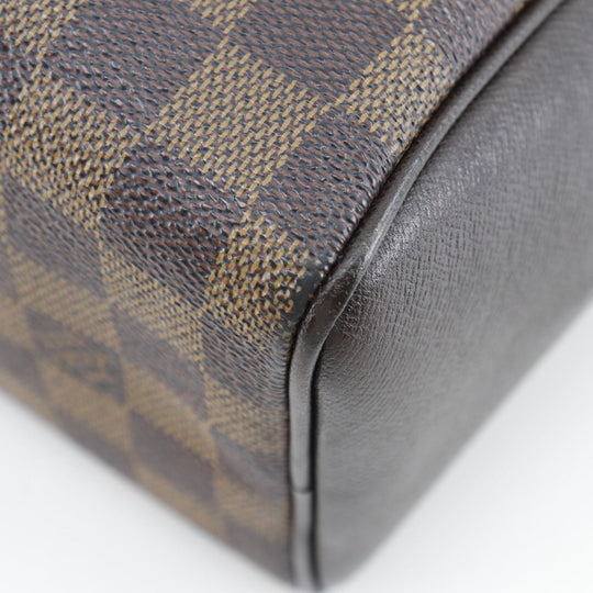 LOUIS VUITTON Handbag N51155 Damier canvas Brown Triana Women Used Authentic