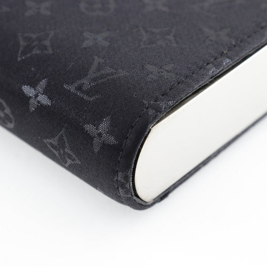 LOUIS VUITTON Handbag M92100 Monogram satin black Party bag Angers GM Women Used Authentic