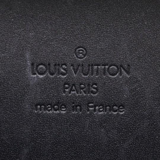 LOUIS VUITTON Handbag M92100 Monogram satin black Party bag Angers GM Women Used Authentic