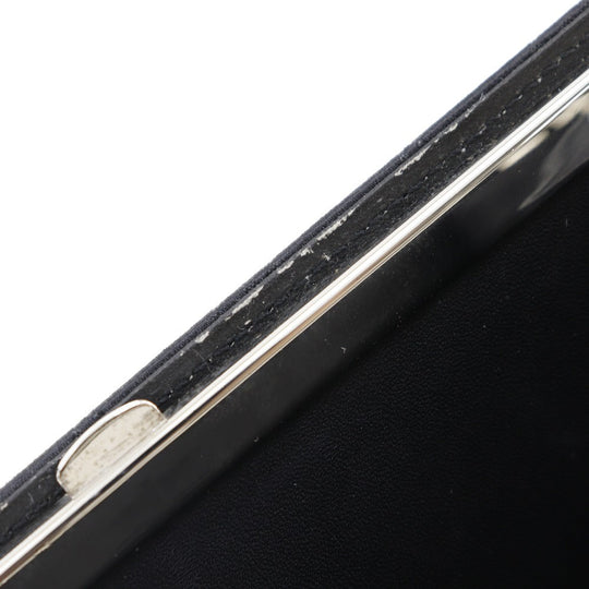 LOUIS VUITTON Handbag M92100 Monogram satin black Party bag Angers GM Women Used Authentic