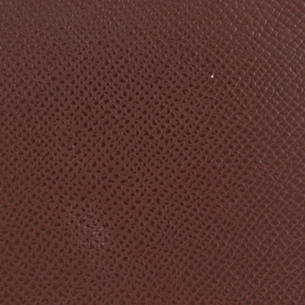 HERMES Long Wallet Purse Epsom Bordeaux Azap Long Silk Inn Women Used Authentic