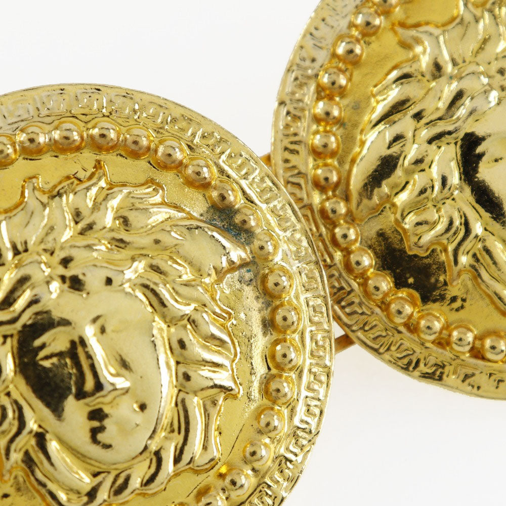 Gianni Versace bracelet Plated Gold gold Medusa Women Used Authentic