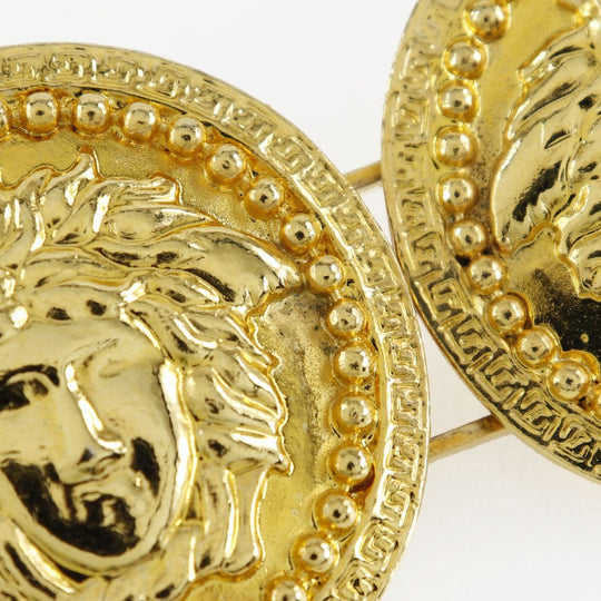 Gianni Versace bracelet Plated Gold gold Medusa Women Used Authentic