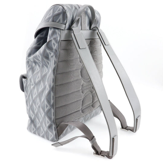Christian Dior Backpack 1ESBA021CDP PVC gray Backpack HIT THE ROAD mens Used Authentic