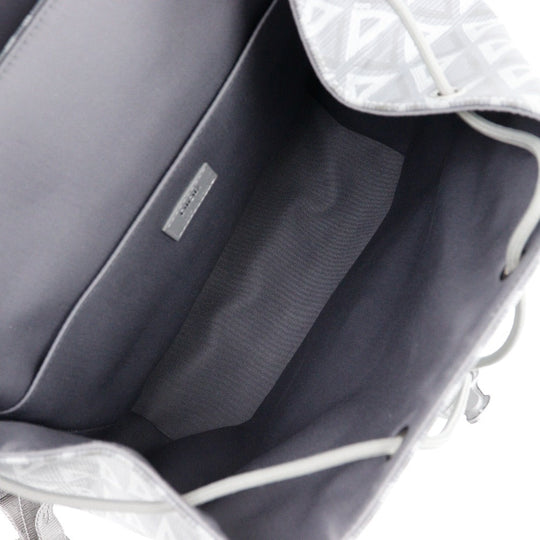 Christian Dior Backpack 1ESBA021CDP PVC gray Backpack HIT THE ROAD mens Used Authentic