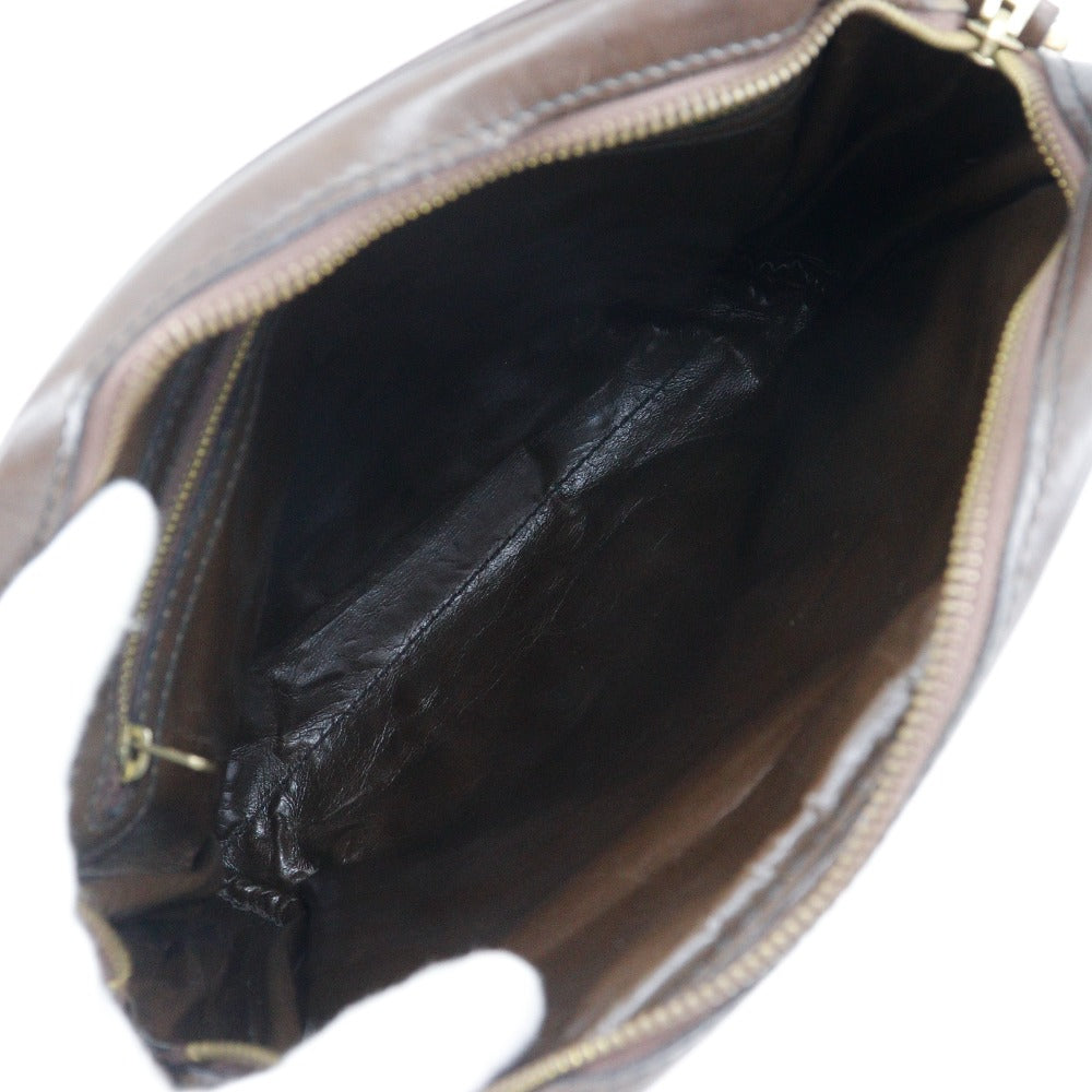 FENDI Shoulder Bag canvas Brown Zucca Women(Unisex) Used Authentic