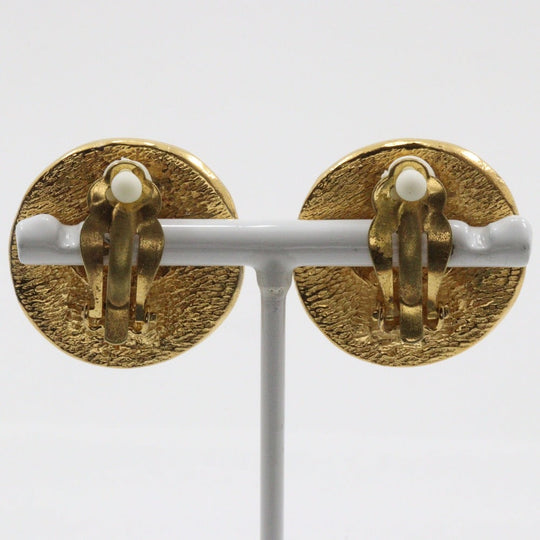 CHANEL Earring Plated Gold gold vintage 31 RUE CAMBON Women Used Authentic