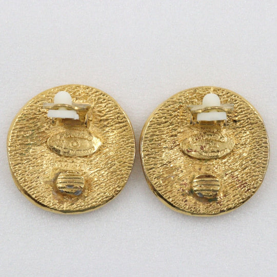 CHANEL Earring Plated Gold gold vintage 31 RUE CAMBON Women Used Authentic