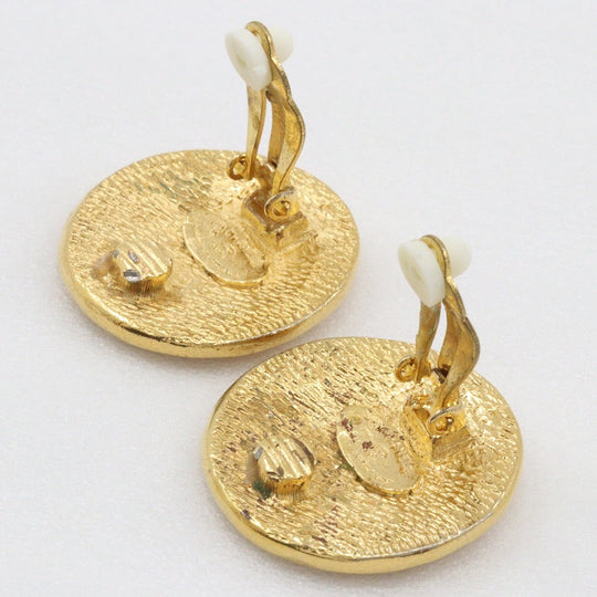 CHANEL Earring Plated Gold gold vintage 31 RUE CAMBON Women Used Authentic